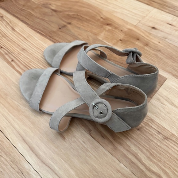 a new day Suede Strappy Flats - Picture 3 of 5